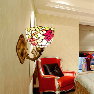 Lámparas de Pared de Vidrio con Rosas de Ouhaoti, Suministro Directo de Fábrica para Sala de Estar, Comedor, Dormitorio, Estudio, Pasillo, Balcón - Ouhaoti - Product Image 1