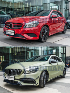 100% Perfect Fitment Car Bumpers Bodykit pour Mercedes Benz <span class=keywords><strong>a</strong></span> Class W176 2013 2014 2015 <span class=keywords><strong>2016</strong></span> 2017 2018 Conversion en A45 <span class=keywords><strong>AMG</strong></span> - Product Image 2