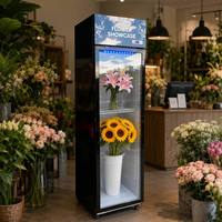 Réfrigérateur commercial à air refroidi pour l'affichage floral, spécialisé pour les fleuristes, refroidisseur floral viral pour la conservation de la fraîcheur