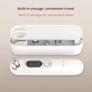 Removedor de Puntos Negros USB Portátil con 4 Cabezales de Succión, Limpiador Facial Electrónico de Poros, Aspirador de Puntos Negros y Blancos, Herramienta para el Cuidado de la Piel y el Acné - Product Image 4
