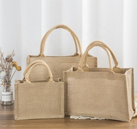 Tissé 100% Jute Tissu PE Enduit Imperméable Toile De Jute Tissu pour Sac