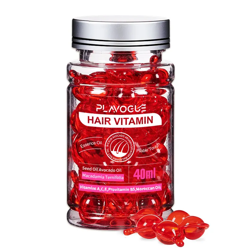 Vitamine Haarverzorging Capsules Hydraterende Reparatie Behandeling Argon Olie Oem Aangepast 20 40 80 Stuks Set Pakket Op Voorraad