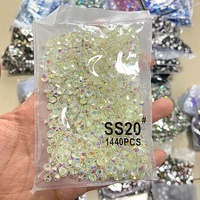 Grosir Kristal Rhinestones Banyak Glitter Seni Kuku Permata Pipih Berlian Buatan Lem Di Kristal Untuk Dekorasi Aksesori