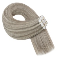 Top qualité Double dessiné vierge plus de 45 couleurs différentes russe cuticule Balayage bande Extensions de cheveux