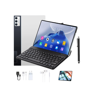 แท็บเล็ตแอนดรอยด์ OEM ขนาด 10 นิ้ว ขายดี พร้อมคีย์บอร์ด หน้า<span class=keywords><strong>จอ</strong></span>สัมผัส รองรับเครือข่าย 4G แรม 12GB ช่องต่อ USB กันน้ำ รองรับ 3G สำหรับการศึกษา - Product Image 1