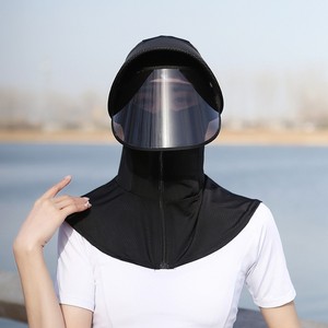 Women's <b>Ice</b> Silk Sun Protection Hat With Face Shield Breathable <b>Bucket</b> Hat For Outdoor Summer UV Protection - Product Image 3