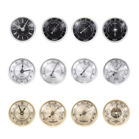 Baromètre anéroïde chinois précis pour horloge de table Instrument météo en métal avec mécanisme