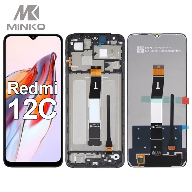 High Quality 6.71 Inch Touchscreen LCD Screen Display for Xiaomi Redmi 12C Poco C55 1-Year Warranty