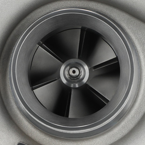 T76 Turbo <strong>T4</strong> 0.96 A/R Com 0.80 Flange 3"V-band Oil Cool Turbocharger Turbolader - Product Image 4
