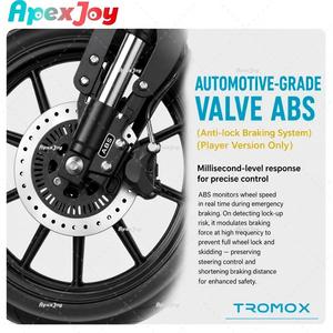 Apexjoy TROMOX-M03Q Moto Elettrica Retrò 48V48Ah Litio Autonomia 110km ABS Faro LED App Intelligente Bluetooth OEM ODM - Product Image 5