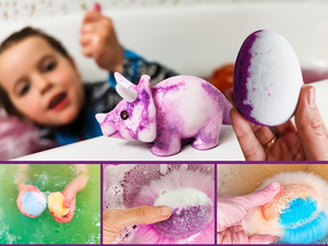 ชุดระเบิดอาบน้ำไดโนเสาร์ออร์แกนิคทำจากธรรมชาติใช้อาบน้ำเกลือหิมาลัยสินค้ามังสวิรัติ - Product Image 3