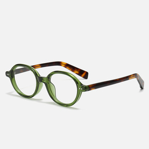 Lmamba LY2310 - Gafas de Sol Unisex con Marco Ovalado de Acetato, Diseño Moderno y Vintage, Personalizables con Logotipo de Marca, Alta Calidad - Product Image 2