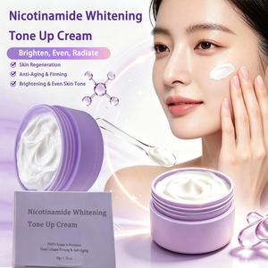 <span class=keywords><strong>Crema</strong></span> Blanqueadora con Nicotinamida OEM ODM, <span class=keywords><strong>Crema</strong></span> Tonificante con Alfa-Arbutina, Aclara <span class=keywords><strong>la</strong></span> Piel, Ácido Hialurónico, Hidratación Profunda, 50g, para Mujeres, Nocturna - Product Image 1