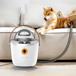 Petavern宠物毛发干燥器多合一套装套件配件刷子狗猫真空吸尘器用于宠物美容和真空吸尘器
