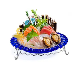 Khay Làm Sushi Bằng Nhựa Acrylic, Khay Đựng Hải Sản Đá, Kèm Tấm, Dùng Cho Nhà Hàng, Nhà Hàng, Phục Vụ Tại Nhà