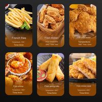 Máquina de filtro de aceite para restaurante de comida rápida, Nugget de pollo y patatas fritas, freidora profunda para procesamiento de alimentos