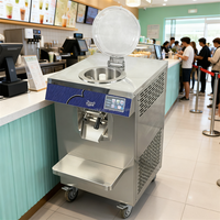 Machine à glaces artisanales Mvckyi 30L/H, congélateur vertical, machine à glaces, fabricant de glaces pour restaurant, usage commercial