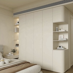 Armoire portable multifonctionnelle <span class=keywords><strong>pour</strong></span> enfants, armoire en <span class=keywords><strong>bois</strong></span> avec portes à charnières, meubles de maison, solution de rangement gain de place <span class=keywords><strong>pour</strong></span> la chambre - Product Image 4