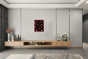 56 khe cắm gỗ gụ Shot Glass chủ treo tường với có thể khóa cửa lưu trữ trường hợp cho nhiều shot Kính - Product Image 6