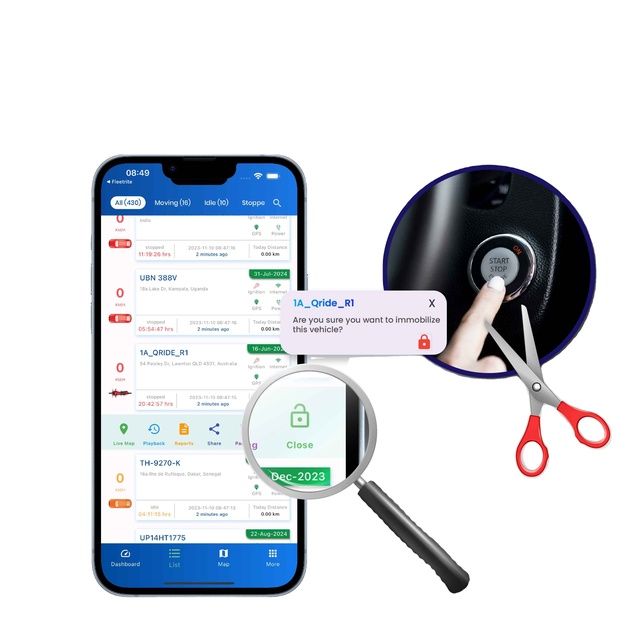 SKYWONDER TraqCare GLONASS/GSM/GPRS Android & PC GPS Tracking Software with Real-Time Location Upload for Vehicle Tracking