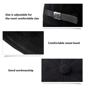 Gorra <span class=keywords><strong>de</strong></span> béisbol <span class=keywords><strong>de</strong></span> invierno <span class=keywords><strong>de</strong></span> <span class=keywords><strong>lana</strong></span> para hombres y mujeres <span class=keywords><strong>con</strong></span> gorro para exteriores <span class=keywords><strong>con</strong></span> <span class=keywords><strong>orejeras</strong></span> más cálidas - Product Image 6