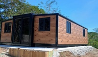 Maison conteneur extensible et maison préfabriquée pour Tiny House, logement de vacances et espace extérieur
