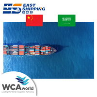Transporteur de fret chinois agent logistique express pour l'Arabie saoudite expédition orientale avec fret maritime express vers l'Arabie saoudite