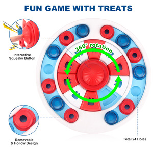 Nuevo Plato de Alimentación Lenta para Perros - Plato Antiasfixia para Mascotas, Ayuda a la Digestión y al Entrenamiento, Hecho de Material PP Seguro para Alimentos - Product Image 2