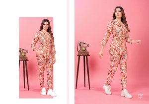 Nueva colección Rayon Co Ords Set para mujer Perfect Party and Outdoor Wear Ropa elegante para mujer de proveedor indio - Product Image 4