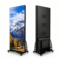 Pantalla LED Digital Publicitaria Interior Personalizada P2/P2.5 con Cartel Digital y Señalización Digital de 80 Pulgadas para Negocios