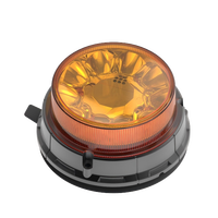 Luz Estroboscópica R65 TA2 de 20 LED Ámbar, Impermeable, 70W, con Montaje Magnético, Giratoria, de Advertencia, Lámpara de Emergencia Intermitente