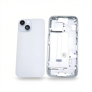 Boîtier central bleu avec coque arrière pour iPhone 15 – Coques de téléphone portable haut de gamme - Product Image 2