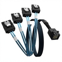 Cable interno Mini SAS a SFF-8643 de 1m para controlador RAID de breakout directo y disco duro (3.3 pies) para portátil/escritorio en stock