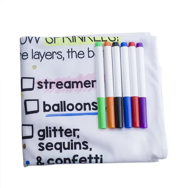 Набор нетоксичных перманентных маркеров на водной основе, 24 цвета в ассортименте