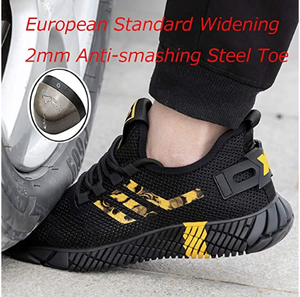 Vendita calda scarpe antinfortunistiche sportive da <span class=keywords><strong>uomo</strong></span> lavorano per le donne Sneaker stivali con punta in acciaio <span class=keywords><strong>uomo</strong></span> lavoro industriale setety leggero e confortevole - Product Image 5