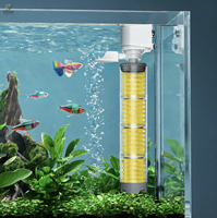 Système de filtration d'aquarium ABS silencieux avec pompe à eau multi-puissance intégrée pour la purification des aquariums domestiques