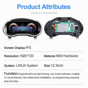 Navihua <b>for</b> Mercedes Benz V Class W447 2016-2023 <b>Car</b> Upgrade Linux System LCD Dashboard Carplay Auto <b>Speedometer</b> Digital Cluster - Product Image 5