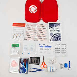 Botiquín de Primeros Auxilios Dericsson EVA, Kit Médico de Emergencia Completo con 18 Suministros, Impermeable y Portátil, Apto para Camping - Product Image 1