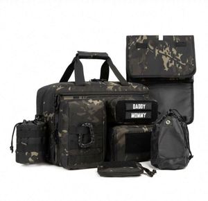 Sac à langer tactique pour hommes, échantillon gratuit, avec tapis à langer inclus et sangles pour poussette - Product Image 2