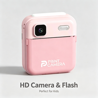 Kamera Instan Anak 48MP 2.4" IPS 1080P Cetak Thermal Tipe-C 1500mAh Kamera Anak MP3 Permainan Bawaan Dukungan Kartu TF 128GB
