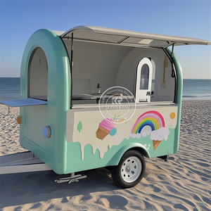 Noël pour le chariot de restauration rapide suisse remorques de camion mobiles fourgonnette de rue à bas prix avec équipement de cuisson pour les collations - Product Image 2
