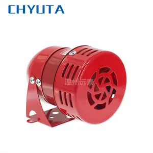 Mini allarme motore Red Fire Wind Screw Buzzer ABS steel Fire Alarm Motor Horn speaker 110 db