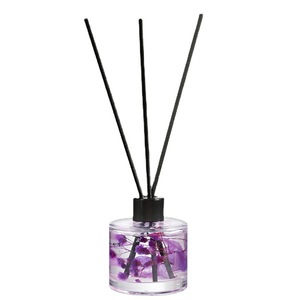 Botella cilíndrica de flores preservadas, desodorante para habitaciones de hotel y baños, difusor de aromaterapia sin llama. - Product Image 5