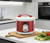 Oulik – Cuiseur Électrique Intelligent pour la Maison, 1.5L/1.8L/2.2L, Contrôle Numérique par Minuteur, Revêtement Antiadhésif, Marmite Intérieure Écologique, Spatule Incluse