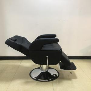เก้าอี้ตัดผมบาร์เบอร์คุณภาพสูง ปรับระดับความสูงได้ นั่งสบาย ปรับเอนได้ หมุนได้ 360 องศา พร้อมระบบไฮดรอลิก สำหรับใช้งานกลางแจ้ง - Product Image 6