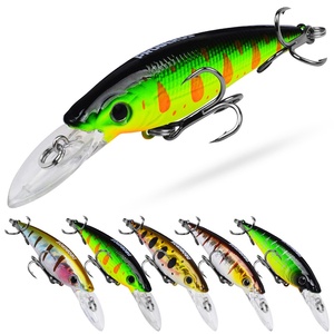 Bán Buôn Chất Lượng Cao Nhự<span class=keywords><strong>a</strong></span> Mồi Câu Cá Cứng Mồi 9Cm Nhân Tạo Cá Thu Hút Nhự<span class=keywords><strong>a</strong></span> Minnow Bait - Product Image 1
