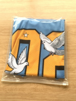 Jersey Sepak Bola Amerika Sublimasi Kustom FQ, Seragam Cheerleading Kosong, Jersey Pertandingan, Jersey Latihan Sepak Bola yang Bernapas