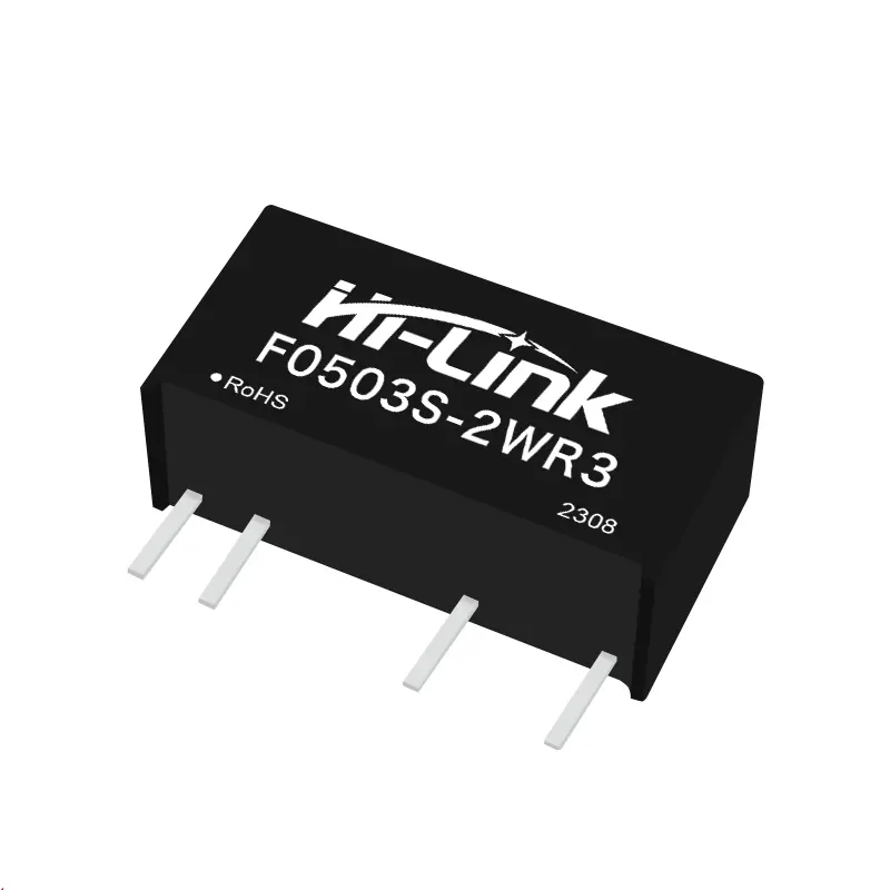 Hi-LinkConstant напряжение Input5v до 3v 5v 9v 12v 15v 3000VDC 90% эффективность одновыходного постоянного тока модуль питания постоянного тока F0503S-2WR3