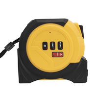 Ruban à mesurer numérique laser 3-EN-1 40m/60m avec ruban à mesurer multifonctionnel en croix pour la construction et le bricolage
