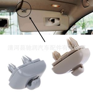 <b>Car</b> Sun <b>Visor</b> Hook Clips 8U0857562 For Audi A1 A3 A4 A5 Q3 Q5 Gray Beige Black Plastic Slip Hook Auto Interior Accessory - Product Image 1